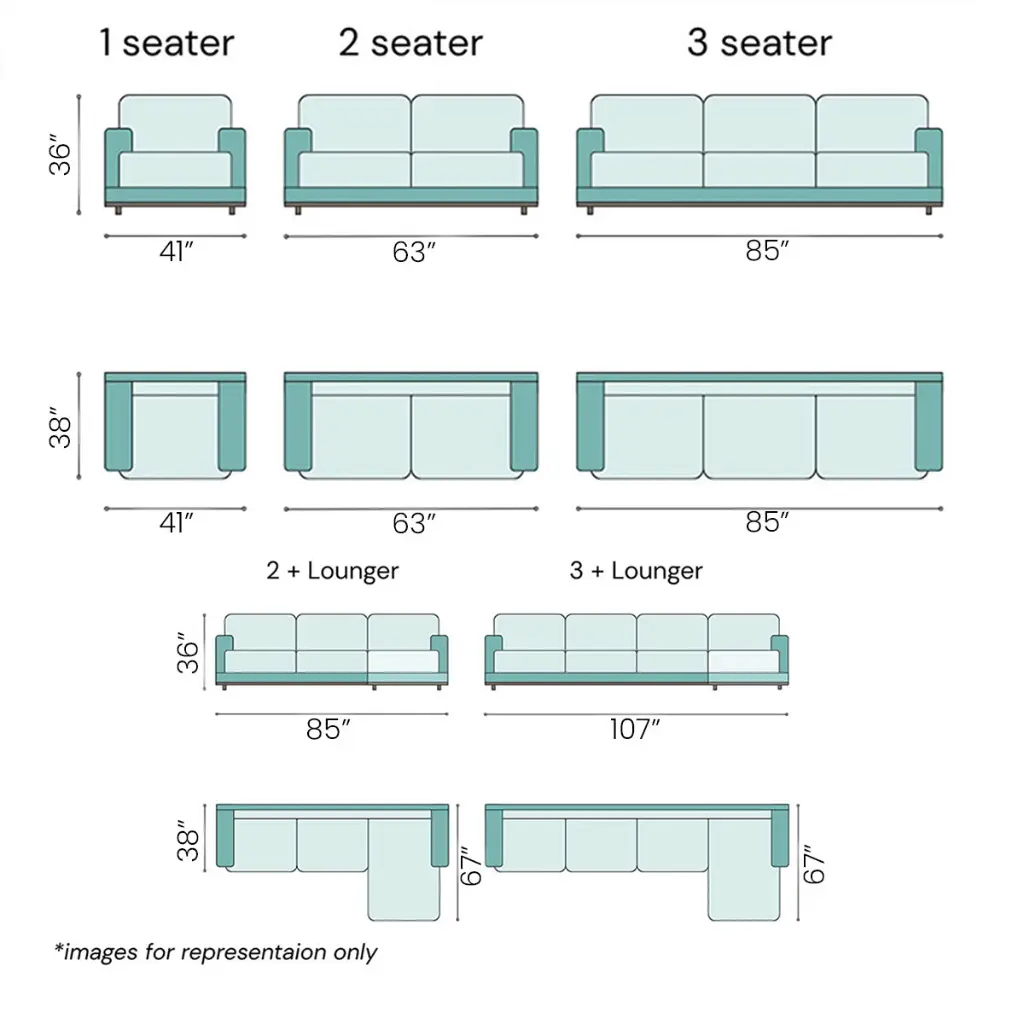 Olsyle.com leather sofa set seater sizes
