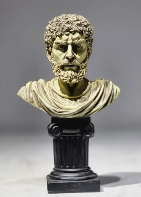 Classical Roman Philosopher Bust Sculpture – Timeless Art Décor Home & Office