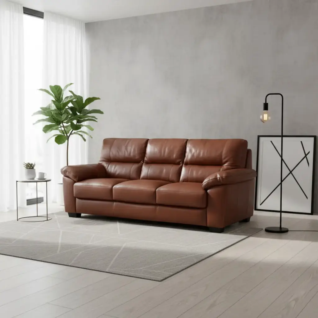 Premium Leather Sofa Collection – Modern Comfort, Timeless Style